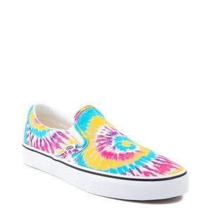 new tie dye vans